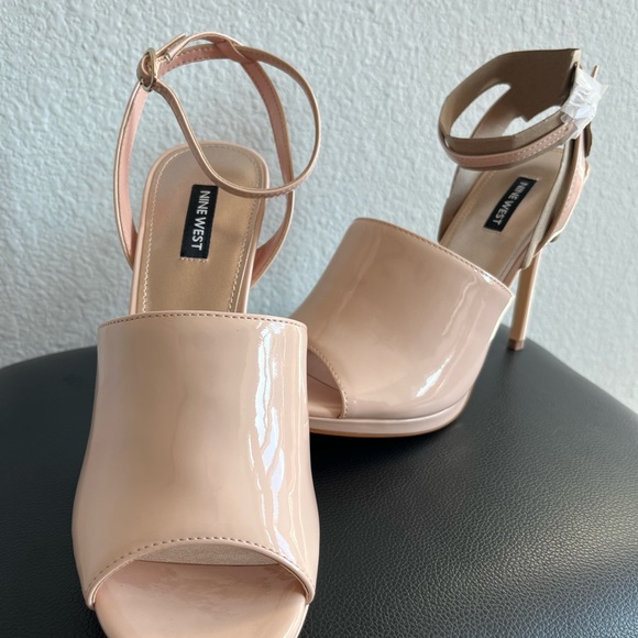 NINE WEST (LIMBERY3)•LIGHT NATURAL HEEL•SIZE 9.5M - Picture 3 of 11